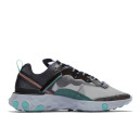 Кроссовки Nike React Element 87 Black Neptune Green AQ1090-005 Черный/серый