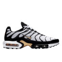 Кросівки Nike Air Max Plus White Black Metallic Gold CZ9188-001 Чорний/білий