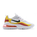 Кроссовки Nike Air Max 270 React White Red Yellow Black CIU014-111 Разноцветные
