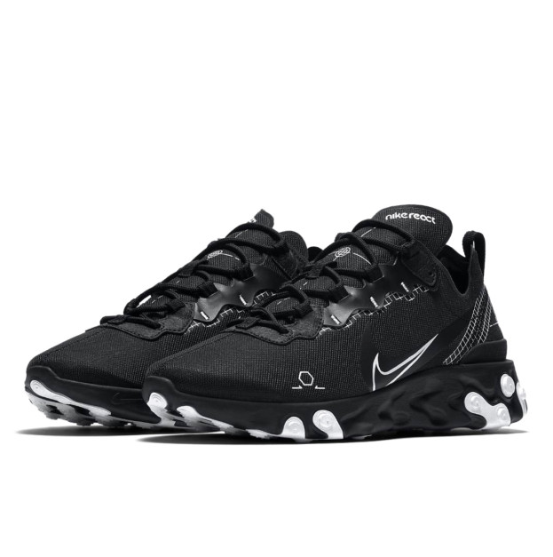 Nike React Element 55 Reverse Schematic CU3009-001