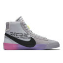 Кроссовки Nike Blazer Mid Off-White Wolf Grey Serena Queen AA3832-002 Разноцветные