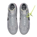 Кроссовки Nike Blazer Mid Off-White Wolf Grey Serena Queen AA3832-002 Разноцветные