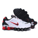 Кроссовки Nike Shox TL White Black Red Разноцветные