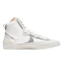 Кроссовки Nike Blazer Mid sacai White Grey BV0072-100 Белый/серый
