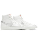 Кроссовки Nike Blazer Mid 77 White Silver Metallic CZ1055-112 Белый/серый