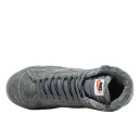 Кросівки Nike Blazer Grey Winter С МЕХОМ Сірий