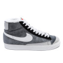 Кросівки Nike Blazer Grey White Winter С МЕХОМ Сірий