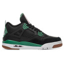 Кроссовки Jordan 4 Retro Black Green White Черный/зеленый
