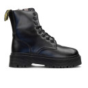 Ботинки Dr. Martens Jadon Smooth Leather Boots Black С МЕХОМ Черный