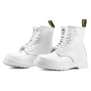 Черевики Dr. Martens 1460 Smooth Leather Lace Up Boots White Білий