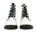Черевики Dr. Martens 1460 Smooth Leather Lace Up Boots White З ХУТРОМ Білий
