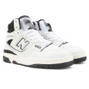 Кросівки New Balance 650 High White Black Winter З ХУТРОМ Чорний/білий