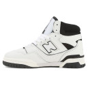 Кросівки New Balance 650 High White Black Winter З ХУТРОМ Чорний/білий
