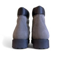 Черевики Timberland Classic 6-Inch Boot Gray З ХУТРОМ Сірий