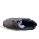 Черевики Timberland Classic 6-Inch Boot Gray З ХУТРОМ Сірий