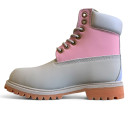 Boots Timberland Classic 6-Inch Boot Pink Gray FLEECE Multicolored