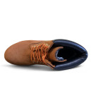 Ботинки Timberland Classic 6-Inch Boot Wheat С МЕХОМ Рыжий