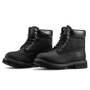 Ботинки Timberland Classic 6-Inch Boot Black С ФЛИСОМ Черный