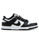 Кроссовки Nike SB Dunk Low Black White С МЕХОМ Черный/белый