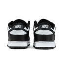 Кроссовки Nike SB Dunk Low Black White С МЕХОМ Черный/белый