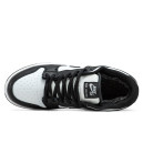 Кроссовки Nike SB Dunk Low Black White С МЕХОМ Черный/белый
