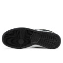 Кроссовки Nike SB Dunk Low Black White С МЕХОМ Черный/белый