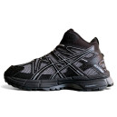 Sneakers Asics Gel Kahana 8 High Black Gray White With FUR Black/gray