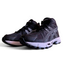 Кроссовки Asics Gel Kahana 8 High Black White С МЕХОМ Черный/белый