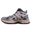 Кроссовки Asics Gel Kahana 8 High Grey Black С МЕХОМ Бежевый/серый