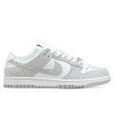 Кроссовки Nike Dunk Low Safari Print Pack Phantom FV6516-001 Белый/серый