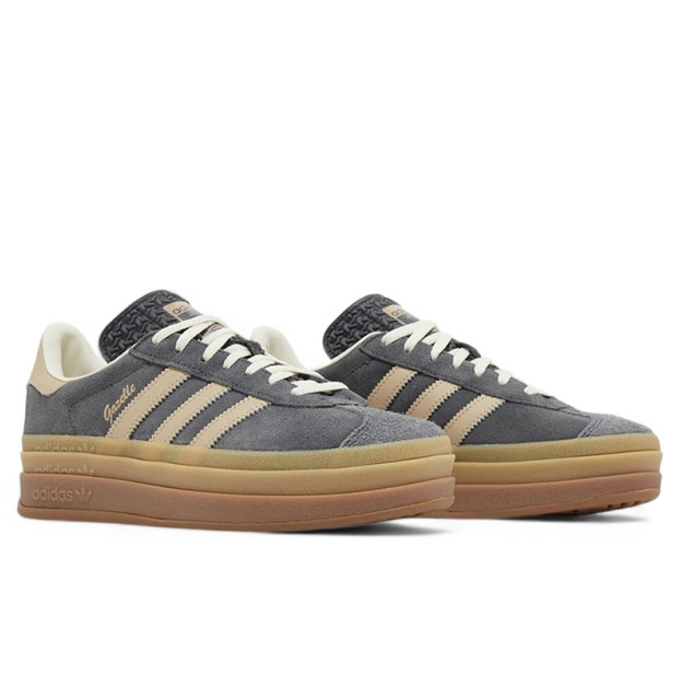 Adidas Gazelle Bold Grey Magic Beige Gum IE0428