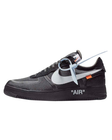 Sneakers Nike Air Force 1 Low Off-White Black White AO4606-001 Black