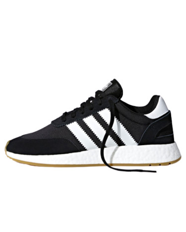 Кроссовки Adidas Iniki Runner Black White Gum D97344 Черный/белый