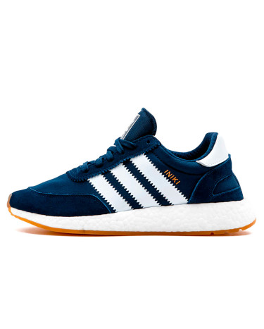 Кросівки Adidas Iniki Runner Navy White Gum BY9729 Білий/синій