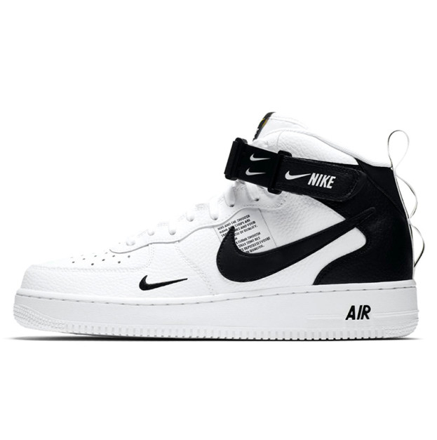 Nike Air Force 1 Mid Utility White Black 804609-103
