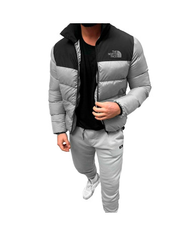 Верхній одяг Пуховик Унісекс The North Face 1996 Retro Nuptse Jacket Чорний/сірий