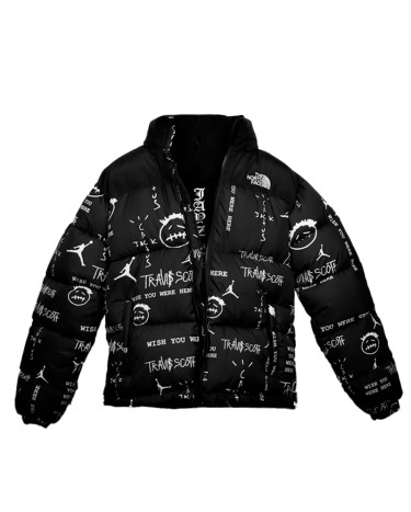 Outerwear Пуховик Унісекс The North Face 1996 Retro Nuptse Jacket Black/white