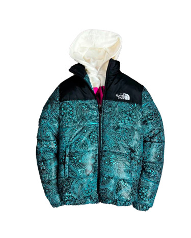Верхній одяг Пуховик Унісекс The North Face 1996 Retro Nuptse Jacket Бірюзовий