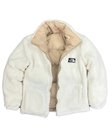Верхній одяг Пуховик Унісекс Двосторонній The North Face 1996 Retro Nuptse Jacket Білий, Бежевий