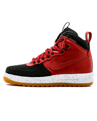 Кросівки Nike Lunar Force 1 Duckboot tm red 805899-002 Чорний/червоний