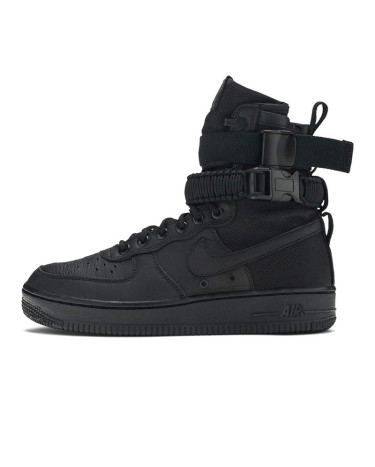 Кросівки Nike SF Air Force 1 High Triple Black 857872-002 Чорний