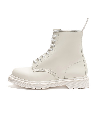 Boots Dr. Martens 1460 Mono Smooth Leather Lace Up Boots 14357100 Beige