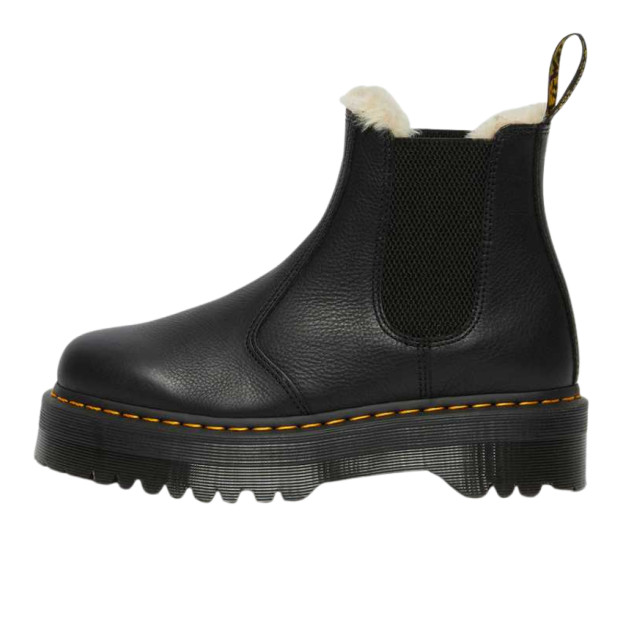 Dr. Martens 2976 Faux Fur Lined Platform Chelsea Boots 25635001 (ХУТРО)