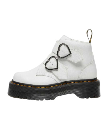 Черевики Dr. Martens Devon Heart Leather Platform Boots 26439100 Чорний/білий