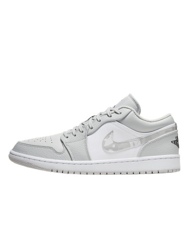 Sneakers Jordan 1 Low White Camo DC9036-100 White/gray