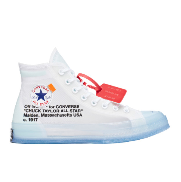 Кеди Off White x Converse Chuck Taylor All Star Vulcanized Hi 162204C