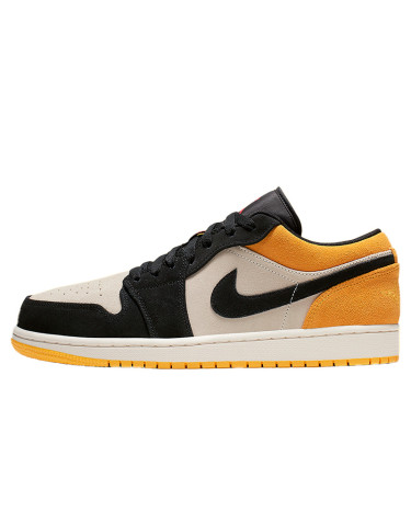 Sneakers Jordan 1 Retro Low Sail University Gold Black 553558-127 Multicolored, Yellow