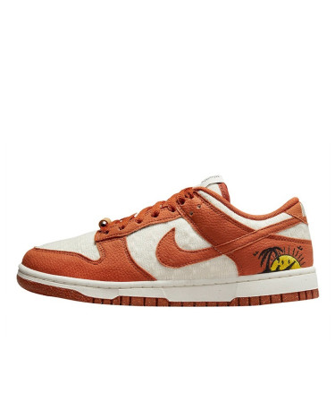 Кроссовки Nike Dunk Low Sun Club White Orange DR5475-100 Оранжевый, Рыжий