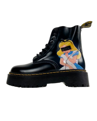 Boots Dr. Martens Jadon Art Black Multicolored