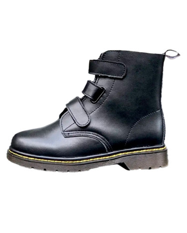 Boots Dr. Martens 1460 Coralia Venice Mono Smooth Leather Lace Up Boots Black Black